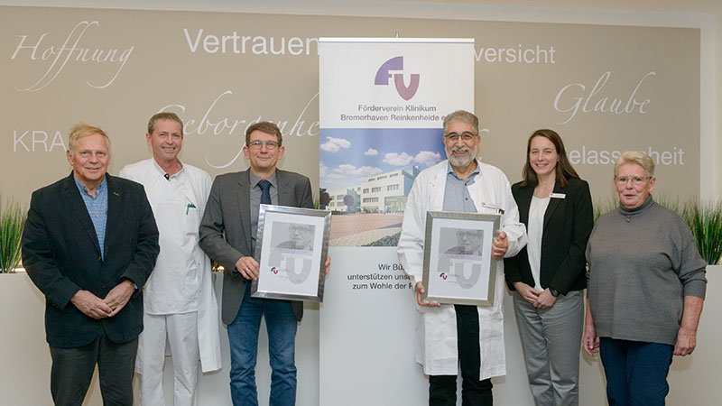 Wilfried Töpfer, Prof. Rüdiger Dißmann, Dr. Joachim Schröder, M.D. Doraid Mouarrawy, Dr. Susanne Kleinbrahm, Anke Zülch (Foto: Schimanke)