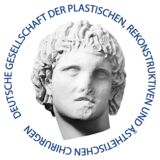 Logo der Deutschen Gesellschaft der Plastischen, Rekonstruktiven und Ästhetischen Chirurgen, verlinkt zur Seite der Gesellschaft in neuem Fenster