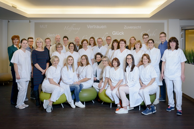 Team der Klinik für Dermatologie, Allergologie und Phlebologie am Klinikum Bremerhaven-Reinkenheide