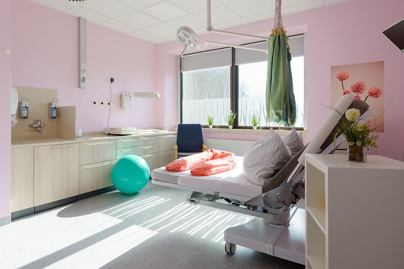 ein Kreißsaal der Klinik für Geburtshilfe am Klinikum Bremerhaven-Reinkenheide