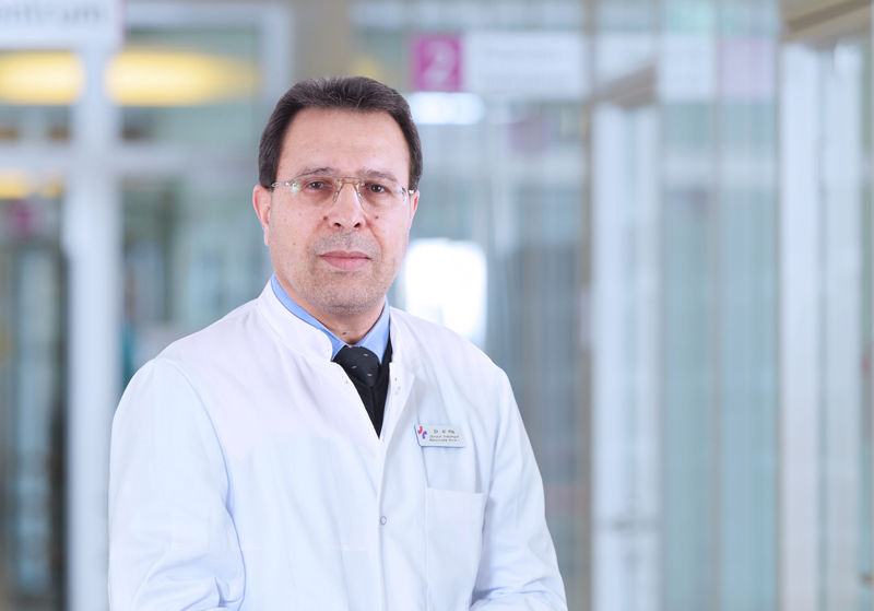 Dr. med. Nezam Eddin Al Haj, Oberarzt in der Klinik für Gastroenterologie, Pneumologie, Onkologie, Diabetologie am Klinikum Bremerhaven-Reinkenheide (Foto: Antje Schimanke)