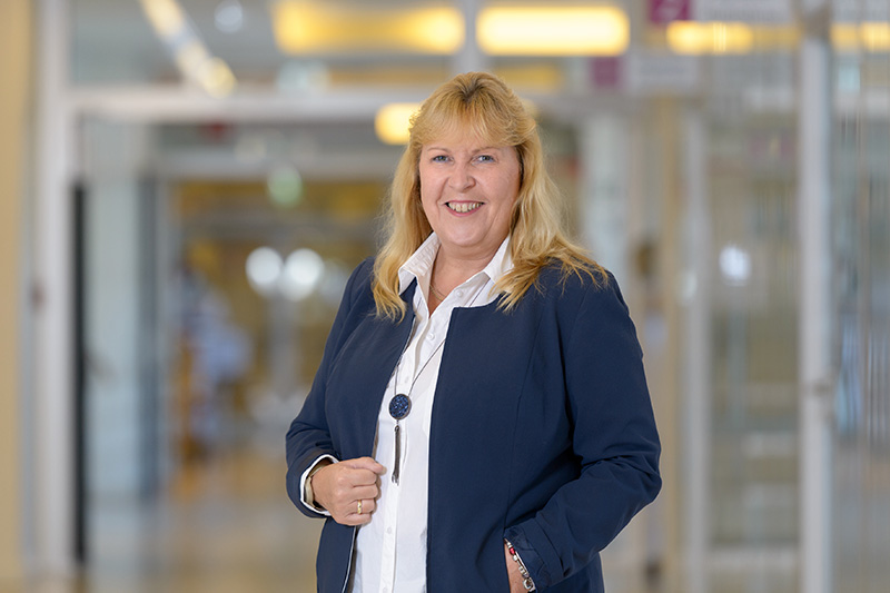 Tanja Apholz, stellvertetende Betriebsratsvorsitzende am Klinikum Bremerhaven-Reinkenheide (Foto: Antje Schimanke)