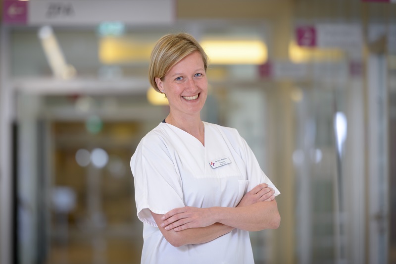 Verena Baaske, Oberärztin in der Klinik für Kinder- und Jugendmedizin am Klinikum Bremerhaven-Reinkenheide (Foto: Antje Schimanke)