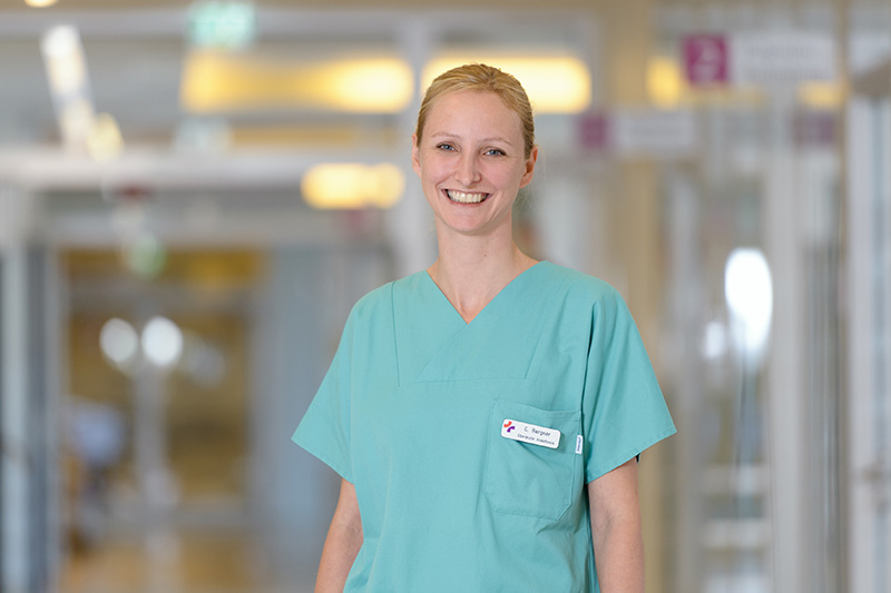 Christin Bergner, Oberärztin der Klinik für Anästhesiologie und operative Intensivmedizin am Klinikum Bremerhaven-Reinkenheide (Foto: Schimanke)