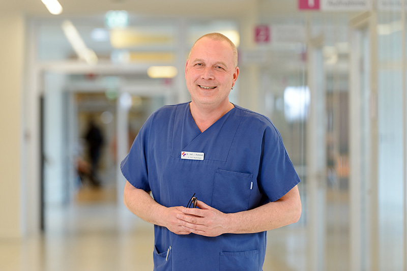 Dr. med. Jörn Bramstedt, Sektionsleitung Nephrologie und Dialyse in der Klinik für Kardiologie am Klinikum Bremerhaven-Reinkenheide (Foto: Antje Schimanke)