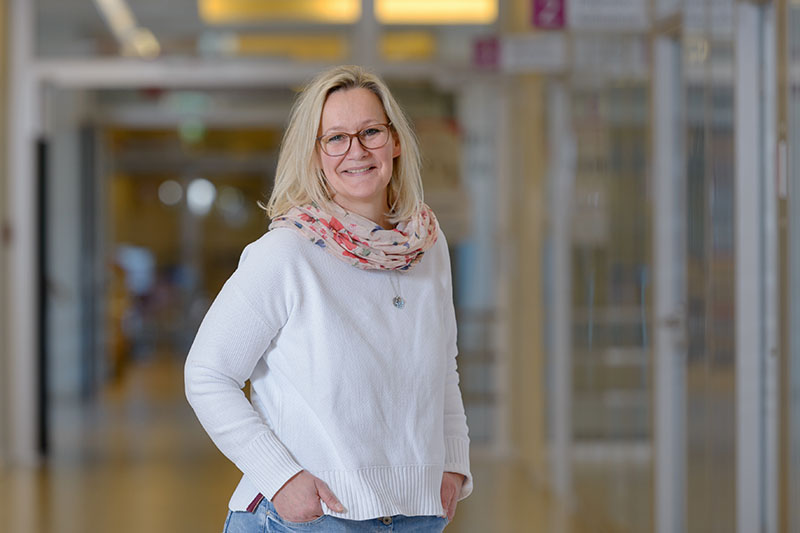 Cynthia Bürgerhoff, Krankenschwester und Casemanagerin im Entlassmanagement am Klinikum Bremerhaven-Reinkenheide (Foto: Antje Schimanke)