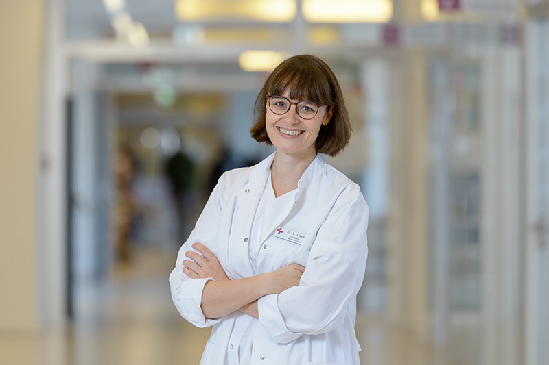 Dr. med. Lisa Clüver, Oberärztin der Klinik für Gastroenterologie, Pneumologie, Onkologie, Diabetologie am Klinikum Bremerhaven-Reinkenheide (Foto: Schimanke)