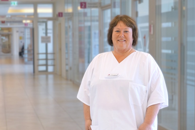 Sylvia Conrad, Krankenschwester und Leitung der Station 8A am Klinikum Bremerhaven-Reinkenheide (Foto: Antje Schimanke)