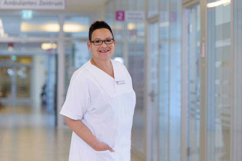 Susanne Coordes, Krankenschwester und Leitung der Station 10C am Klinikum Bremerhaven-Reinkenheide (Foto: Antje Schimanke)