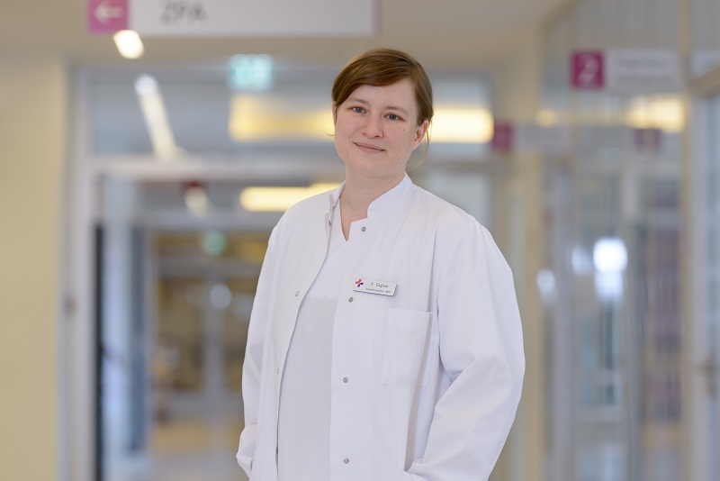 Sara Englich, Assistenzärztin in der Klinik für Hals-, Nasen-, Ohrenheilkunde am Klinikum Bremerhaven-Reinkenheide (Foto: Antje Schimanke)