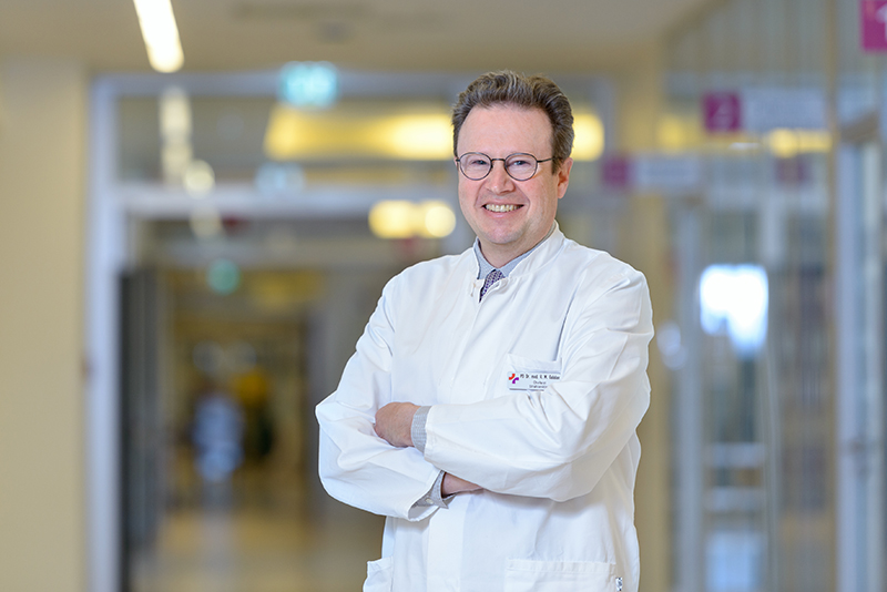 PD Dr. med. Razvan Galalae, Chefarzt in der Klinik für Radio-Onkologie am Klinikum Bremerhaven-Reinkenheide (Foto: Antje Schimanke)