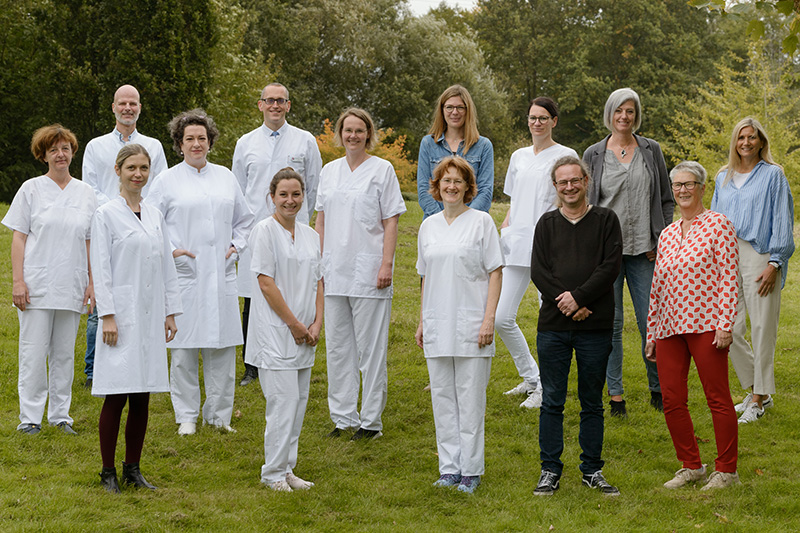 Gruppenfoto vom Team des Hautkrebszentrums am Klinikum Bremerhaven-Reinkenheide (Foto: Antje Schimanke)
