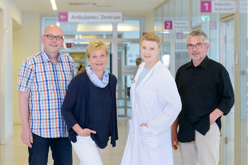 Team der Krankenhaushygiene am Klinikum Bremerhaven-Reinkenheide; verlinkt zur Seite 'Krankenhaushygiene'