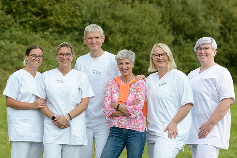 Gruppenfoto vom Team der Kinder-Diabetologie am Klinikum Bremerhaven-Reinkenheide (Foto: Schimanke)