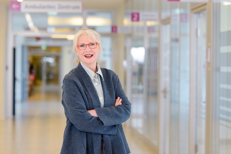 Stefanie Hallegger-Mahn, ehrenamtliche Patientenfürsprecherin am Klinikum Bremerhaven-Reinkenheide (Foto: Antje Schimanke)
