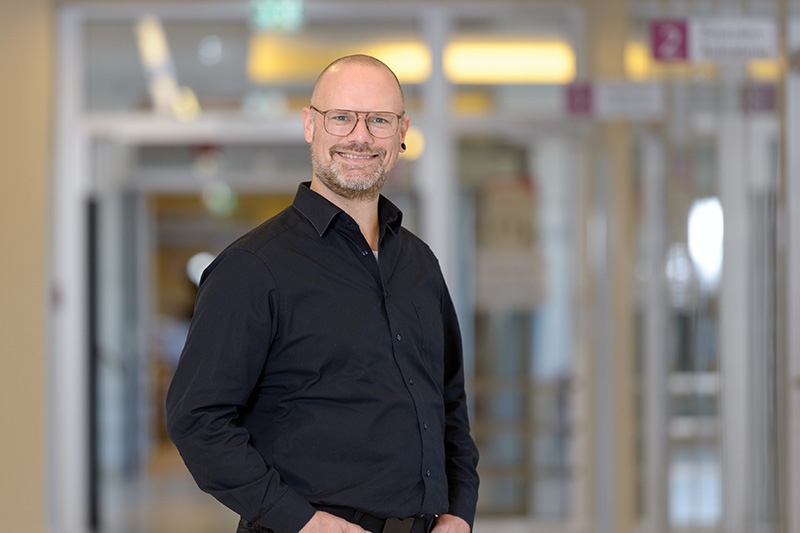 Jörn Hilker, stellvertretender Betriebsratsvorsitzender am Klinikum Bremerhaven-Reinkenheide (Foto: Antje Schimanke)