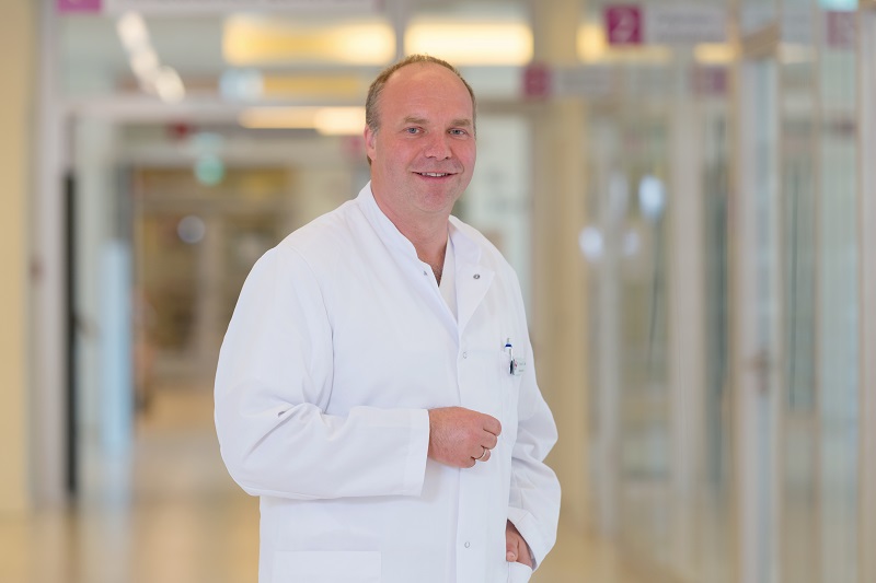 PD Dr. med. Rainer Linke, Ärztliche Leitung der Nuklearmedizin am Klinikum Bremerhaven-Reinkenheide (Foto: Antje Schimanke)