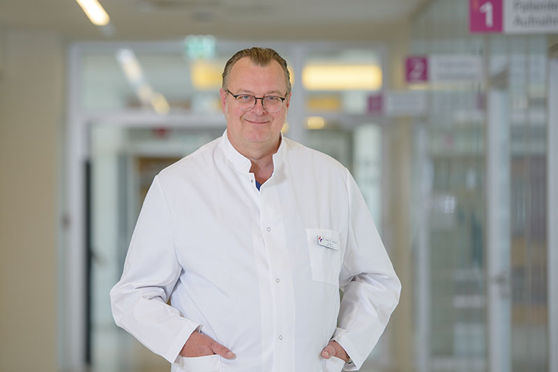 Dr. med. Dirk Müller, Spezialist für Elektrophysiologie in der Kardiologischen Gemeinschaftspraxis im Ärztehaus am Klinikum Bremerhaven-Reinkenheide (Foto: Antje Schimanke)