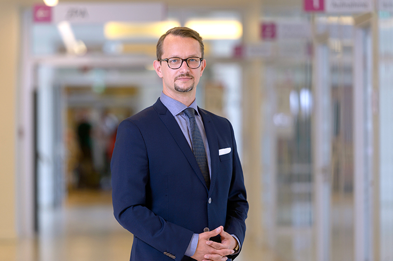 Dr. rer. med. Witiko Nickel, Pflegerischer Geschäftsführer am Klinikum Bremerhaven-Reinkenheide (Foto: Antje Schimanke)