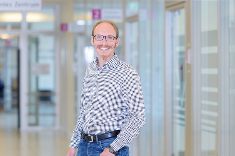 Christoph Nieger, Mitarbeiter im Qualitätsmanagement am Klinikum Bremerhaven-Reinkenheide (Foto: Antje Schimanke)