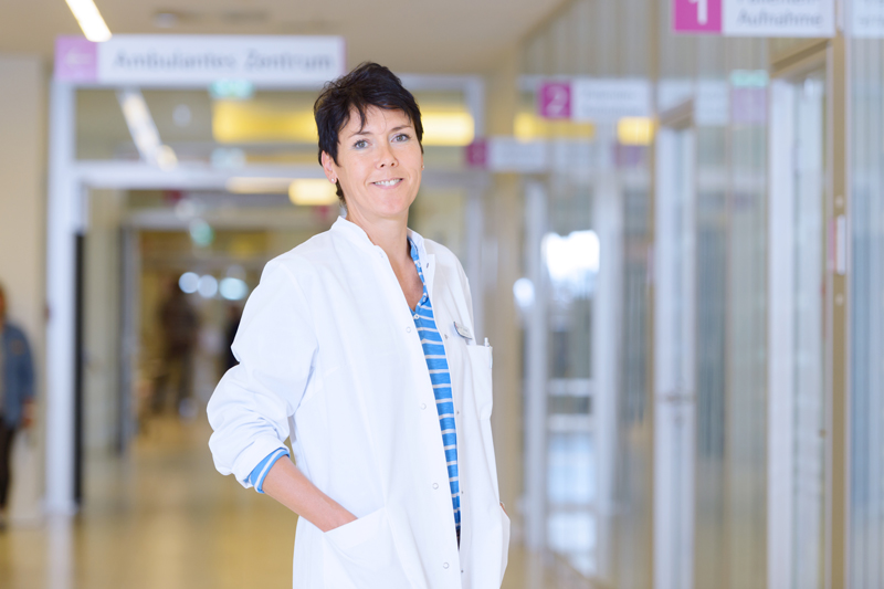 Dr. med. Maja Diana Schürch, Oberärztin in der Klinik für Unfall- und Handchirurgie, Orthopädie am Klinikum Bremerhaven-Reinkenheide (Foto: Antje Schimanke)