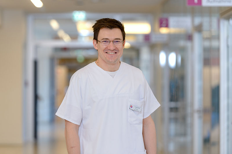 Jakub Swistowski, Oberarzt in der Klinik für Kardiologie und Nephrologie am Klinikum Bremerhaven-Reinkenheide (Foto: Schimanke)