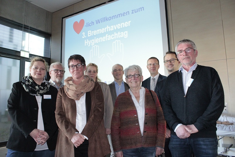 Gruppenfoto vom 3. Bremerhavener Hygienefachtag