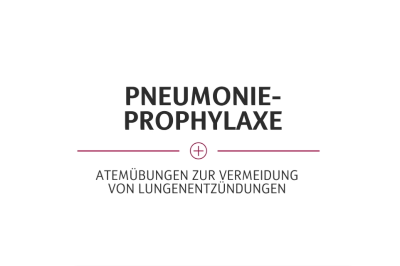 Titelbild des Videos "Pneumonie-Prophylaxe. Atemübungen zur vermeidung von Lungenentzündungen."
