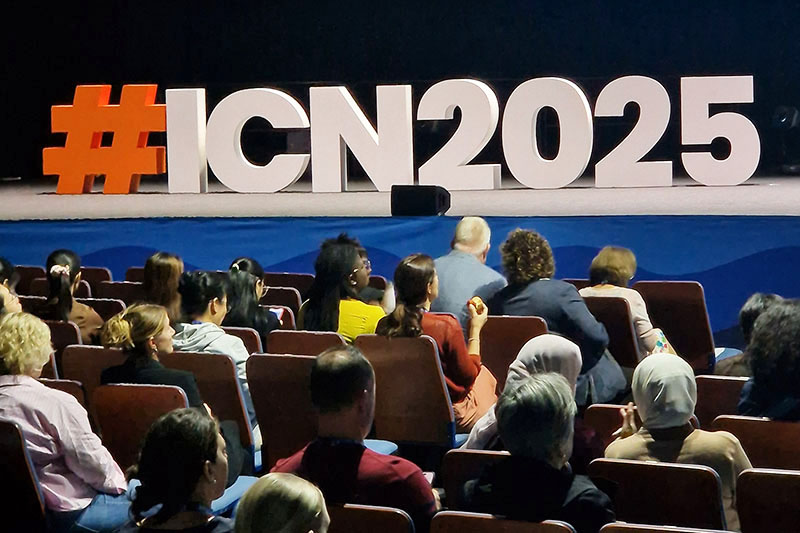 Blick über die Zuschauerränge auf dem ICN-Weltkongress 2025